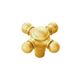 Belwith Keeler - Knob 1-11/16 Inch x 1-11/16 Inch - Brushed Golden Brass