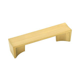 Belwith Keeler - Pull 3-3/4 Inch (96mm) Center to Center - Brushed Golden Brass