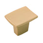 Belwith Keeler - Knob 1-1/4 Inch x 1 Inch - Brushed Golden Brass