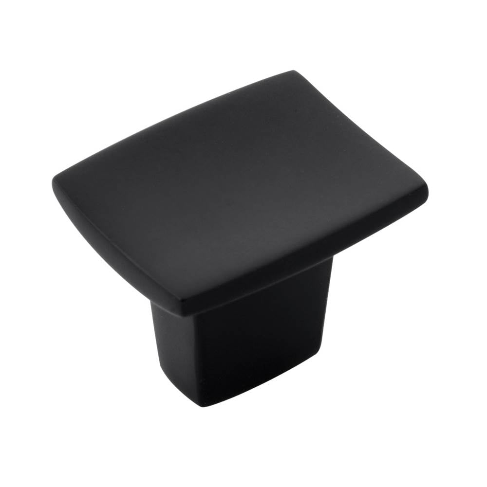 Belwith Keeler - Knob 1-1/4 Inch x 1 Inch - Matte Black