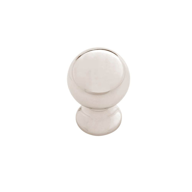 Belwith Keeler - Knob 1 Inch Diameter - Polished Nickel