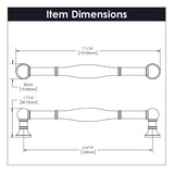 Pull 6-5/16 Inch (160mm) Center to Center
