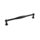 Belwith Keeler - Fuller Collection Pull 7-9/16 Inch (192mm) Center to Center Matte Black Finish - Matte Black