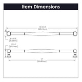 Pull 12 Inch Center to Center