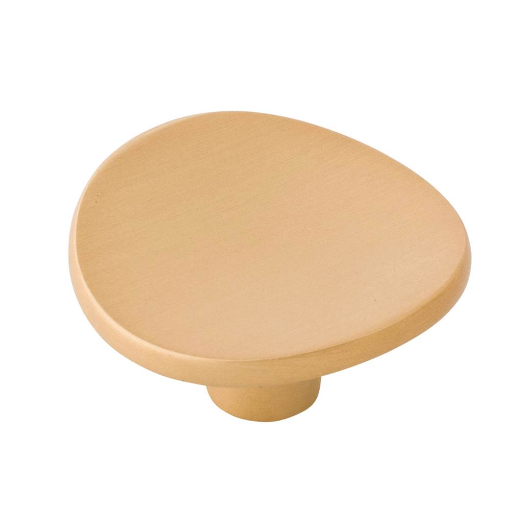 Belwith Keeler - Knob 1-3/4 Inch Diameter - Brushed Golden Brass