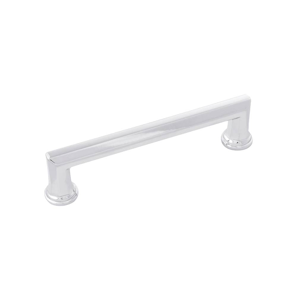 Belwith Keeler - Facette Collection Pull 3-3/4 Inch (96mm) Center to Center Chrome Finish - Chrome