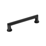 Belwith Keeler - Facette Collection Pull 3-3/4 Inch (96mm) Center to Center Matte Black Finish - Matte Black