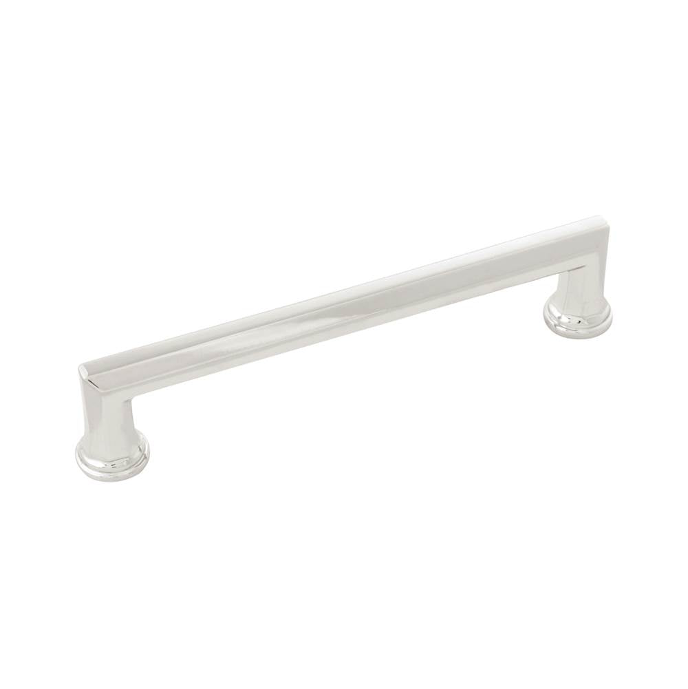 Belwith Keeler - Facette Collection Pull 6-5/16 Inch (160mm) Center to Center Polished Nickel Finish - Polished Nickel