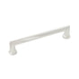Belwith Keeler - Facette Collection Pull 6-5/16 Inch (160mm) Center to Center Polished Nickel Finish - Polished Nickel