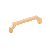 Belwith Keeler - Pull 3-3/4 Inch (96mm) Center to Center - Brushed Golden Brass
