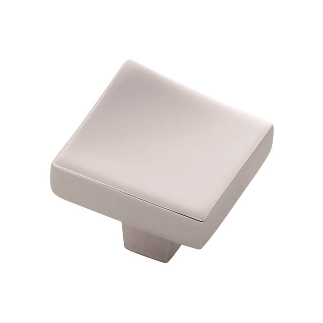 Belwith Keeler - Knob 1-1/4 Inch Square - Polished Nickel