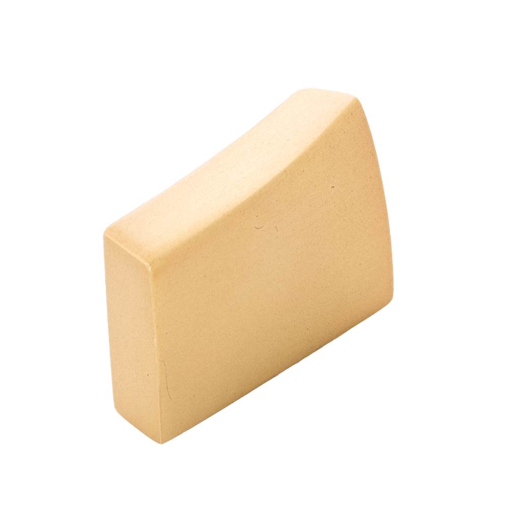Belwith Keeler - Knob 1-7/16 Inch x 9/16 Inch - Brushed Golden Brass
