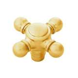 Belwith Keeler - Knob 2-1/8 Inch x 2-1/8 Inch - Brushed Golden Brass