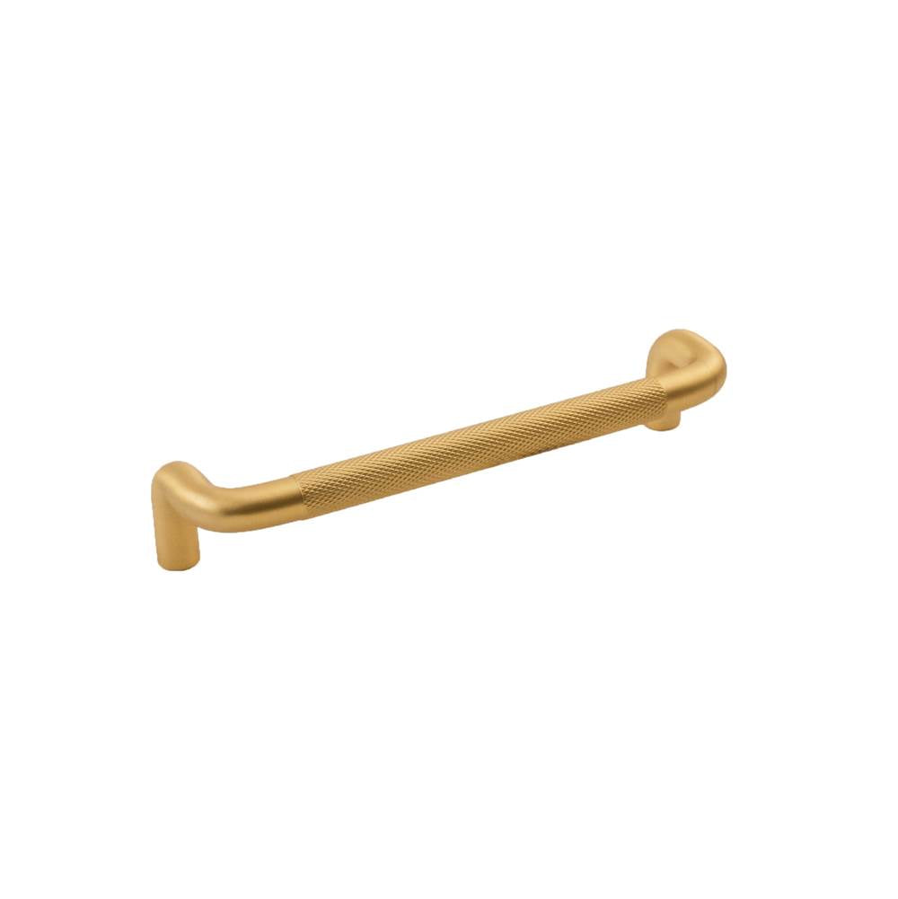 Belwith Keeler - Verge Collection Pull 5-1/16 Inch (128mm) Center to Center Brushed Golden Brass Finish - Brushed Golden Brass