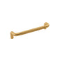 Belwith Keeler - Verge Collection Pull 5-1/16 Inch (128mm) Center to Center Brushed Golden Brass Finish - Brushed Golden Brass