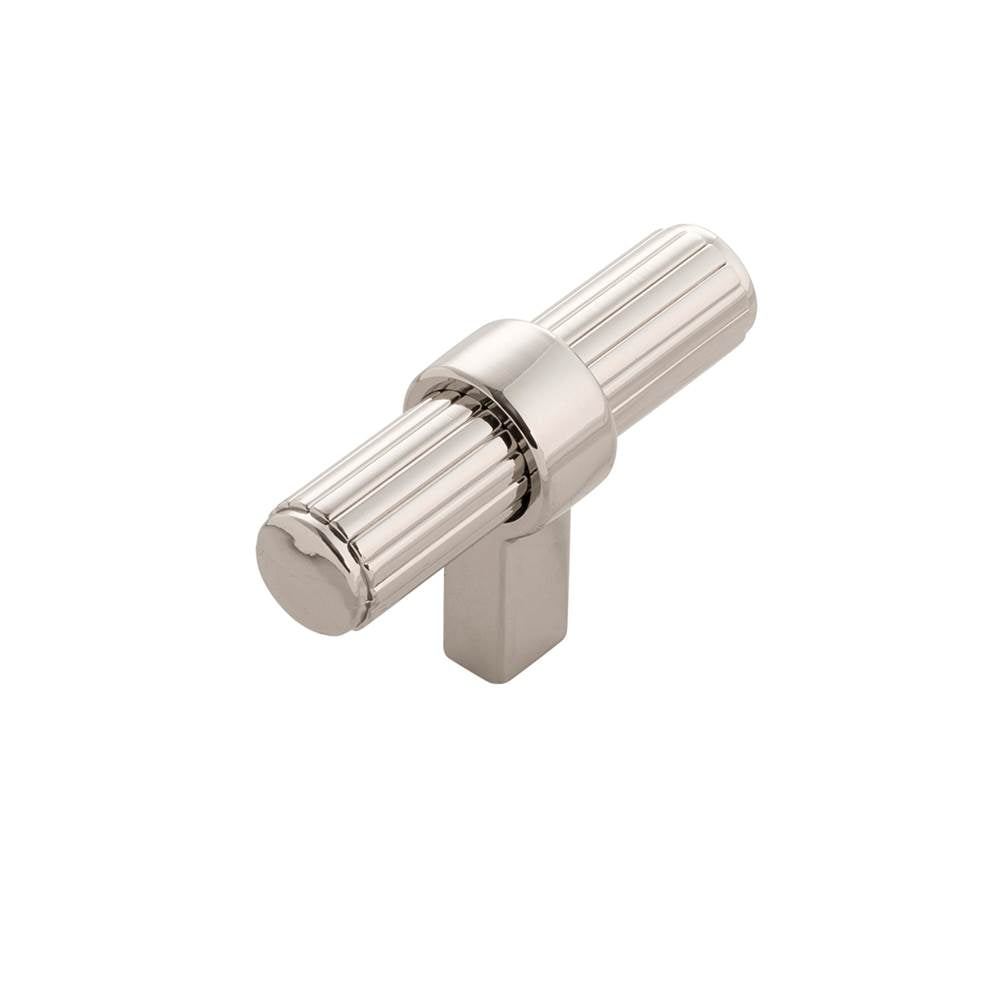 Belwith Keeler - T-Knob 2-3/8 Inch x 3/4 Inch - Polished Nickel