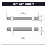 Pull 3-3/4 Inch (96mm) Center to Center