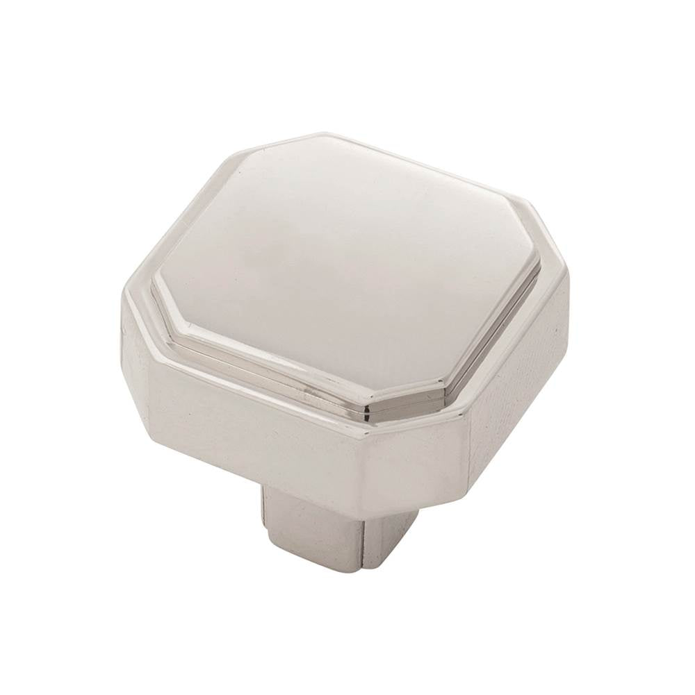 Belwith Keeler - Knob 1-5/16 Inch x 1-5/16 Inch - Polished Nickel