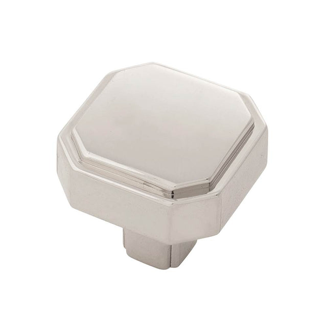 Belwith Keeler - Knob 1-5/16 Inch x 1-5/16 Inch - Polished Nickel