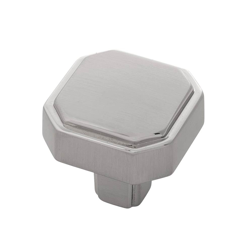 Belwith Keeler - Knob 1-5/16 Inch x 1-5/16 Inch - Satin Nickel
