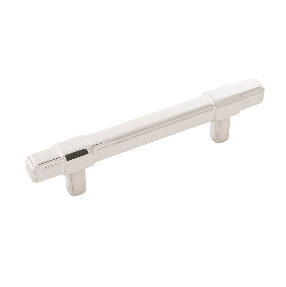 Belwith Keeler - Pull 3-3/4 Inch (96mm) Center to Center - Polished Nickel