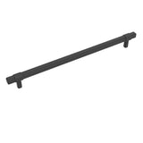 Belwith Keeler - Monroe Collection Pull 12 Inch Center to Center Matte Black Finish - Matte Black