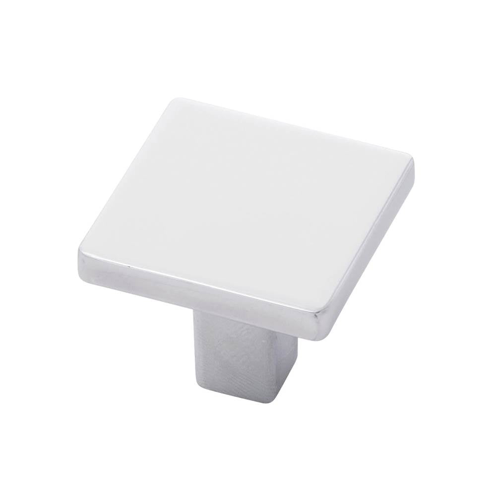 Belwith Keeler - Knob 1-5/16 Inch Square - Chrome