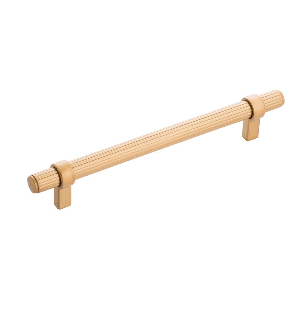 Belwith Keeler - Pull 6-5/16 Inch (160mm) Center to Center - Brushed Golden Brass