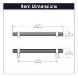 Pull 6-5/16 Inch (160mm) Center to Center