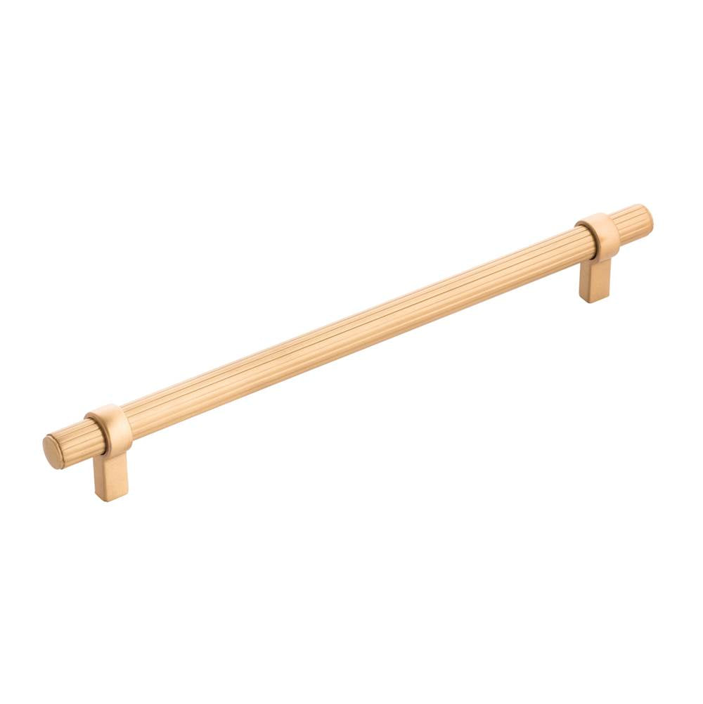 Belwith Keeler - Pull 8-13/16 Inch (224mm) Center to Center - Brushed Golden Brass