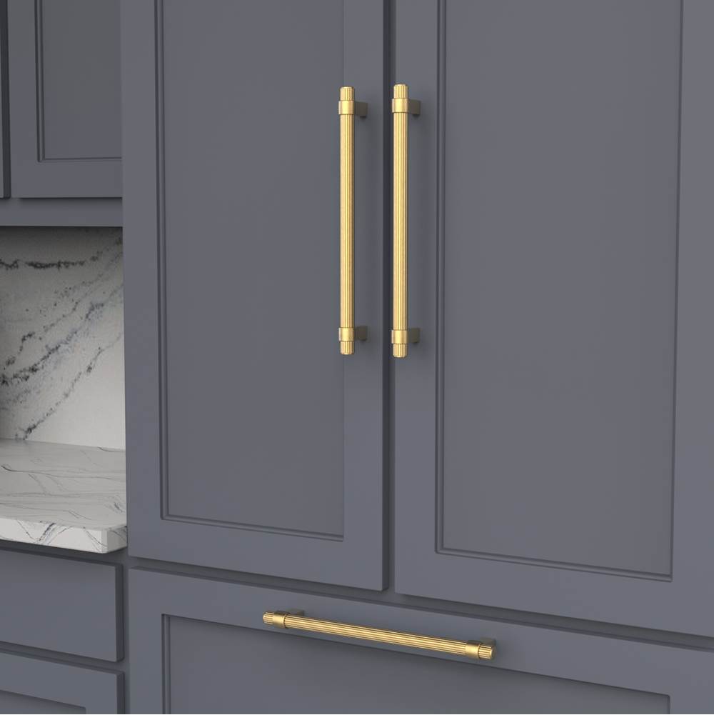 Sinclaire Collection Appliance Pull 12 Inch Center to Center Polished Nickel Finish