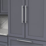 Sinclaire Collection Appliance Pull 12 Inch Center to Center Polished Nickel Finish