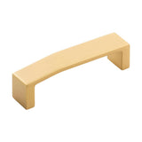 Belwith Keeler - Pull 3-3/4 Inch (96mm) Center to Center - Brushed Golden Brass