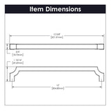 Appliance Pull 12 Inch Center to Center