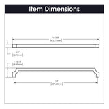 Appliance Pull 18 Inch Center to Center