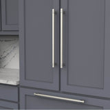 Sinclaire Collection Appliance Pull 18 Inch Center to Center Polished Nickel Finish