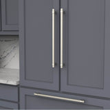 Sinclaire Collection Appliance Pull 18 Inch Center to Center Polished Nickel Finish