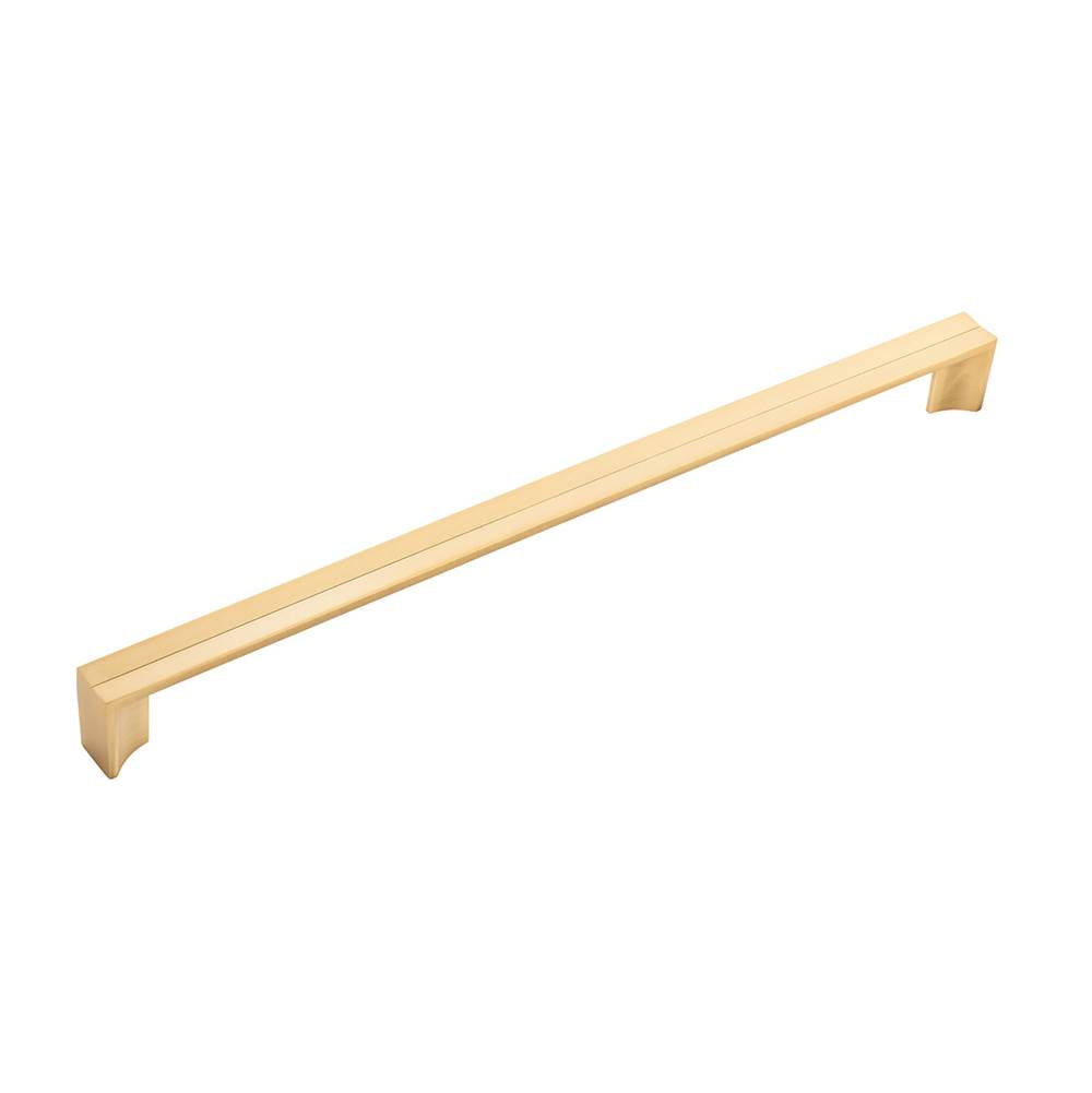 Belwith Keeler - Appliance Pull 18 Inch Center to Center - Brushed Golden Brass