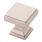 Belwith Keeler - Knob 1-1/8 Inch Square - Polished Nickel