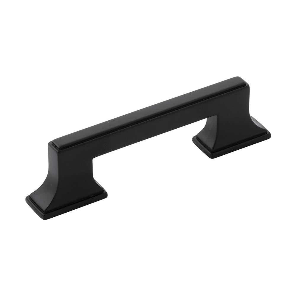 Belwith Keeler - Pull 3 Inch and 3-3/4 Inch (96mm) Center to Center - Matte Black
