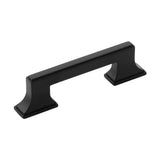 Belwith Keeler - Pull 3 Inch and 3-3/4 Inch (96mm) Center to Center - Matte Black