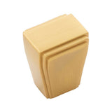 Belwith Keeler - Knob 1 Inch x 7/8 Inch - Brushed Golden Brass