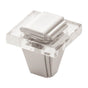 Belwith Keeler - Knob 1-1/4 Inch Square - Polished Nickel