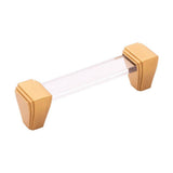 Belwith Keeler - Pull 3-3/4 Inch (96mm) Center to Center - Brushed Golden Brass