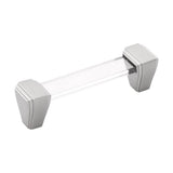 Belwith Keeler - Pull 3-3/4 Inch (96mm) Center to Center - Satin Nickel