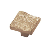 Belwith Keeler - Knob 1-3/8 Inch Square - Champagne Bronze