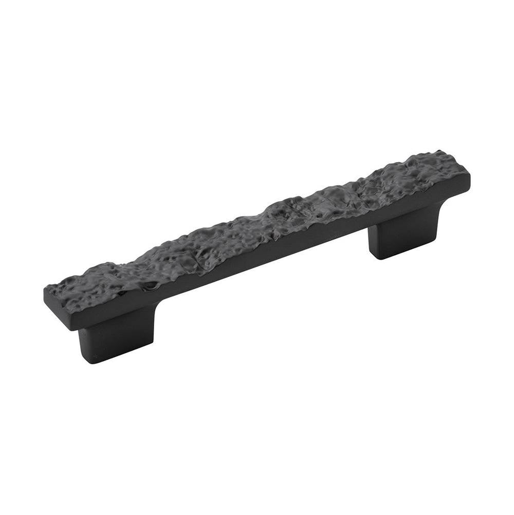 Belwith Keeler - Pull 3-3/4 Inch (96mm) and 5-1/16 Inch (128mm) Center to Center - Black Mist