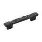 Belwith Keeler - Pull 3-3/4 Inch (96mm) and 5-1/16 Inch (128mm) Center to Center - Black Mist