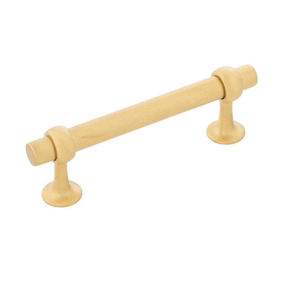 Belwith Keeler - Pull 3-3/4 Inch (96mm) Center to Center - Brushed Golden Brass