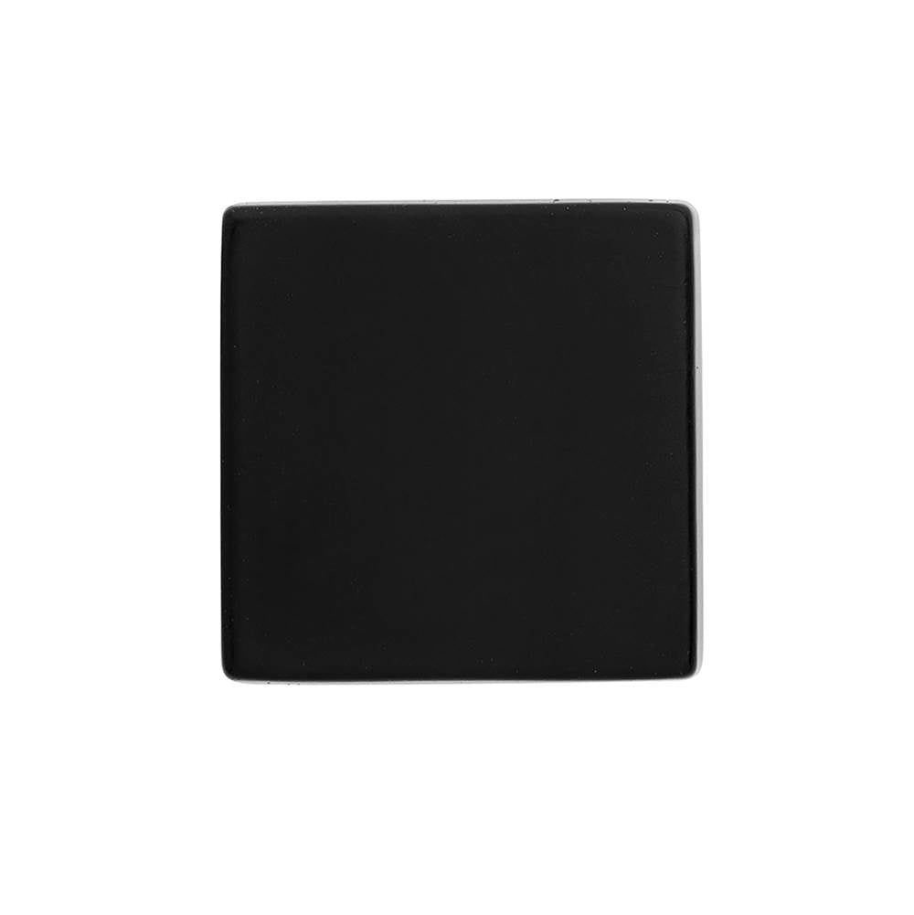 Brighton Collection Knob 1-1/4 Inch Square Brushed Golden Brass Finish